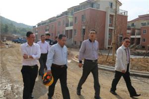 局纪检组邵灼烁书记一行视察公司重点工程建设情形