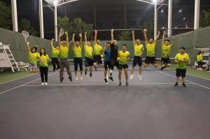 学无止境，，，扬帆远航——“初心”网球社首批学员结业啦！！！