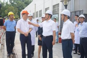 市委书记马晓晖一行调研市一院改扩建项目