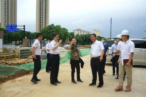 省烟草专卖局（公司）党组书记、局长、总司理邱萍一行调研公司嘉汇商