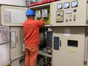 市北32-1地块（井安府东区）顺遂完成电力开关站及专变送电事情